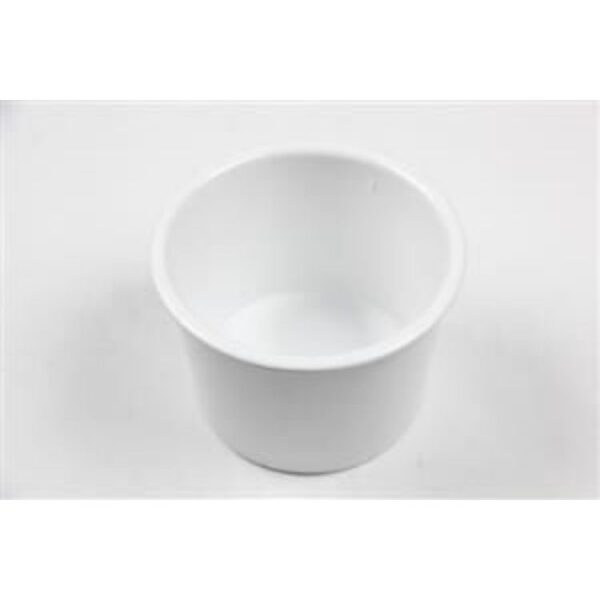 globy açık büfe konik kase beyaz 14x10 cm