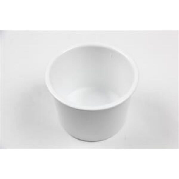 globy açık büfe konik kase beyaz 16x10 cm