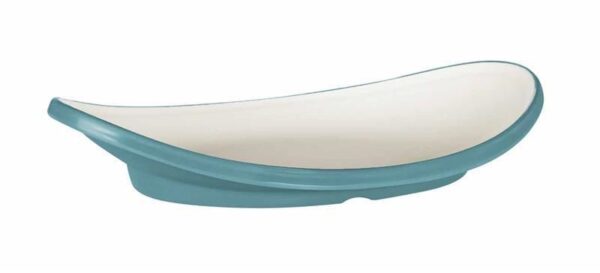 globy oval sunum tabağı mavi 30,4x23x6 cm