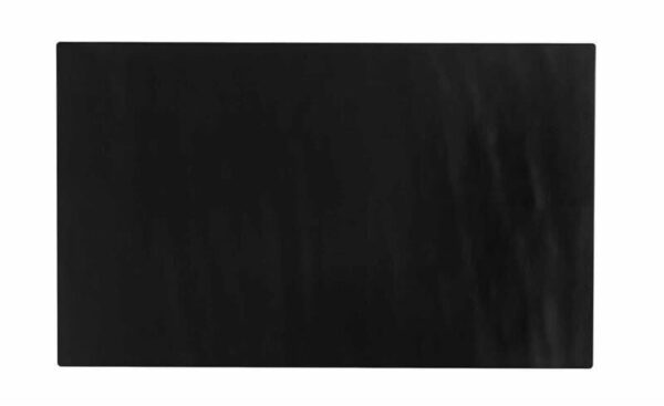globy açık büfe düz melamin sunum tabak dikdörtgen siyah 35x32 cm