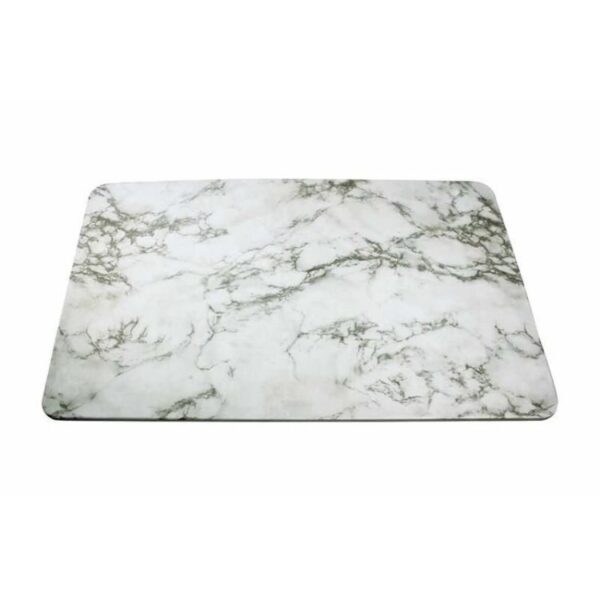 globy açık büfe mermer desenli sunum tabak 53x32 cm