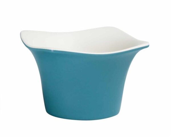 globy açık büfe kase , sosluk mavi 15x15x10 cm