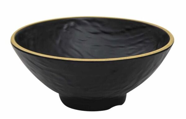 globy açık büfe yuvarlak sunum kase yellow 23x23x9,3 cm