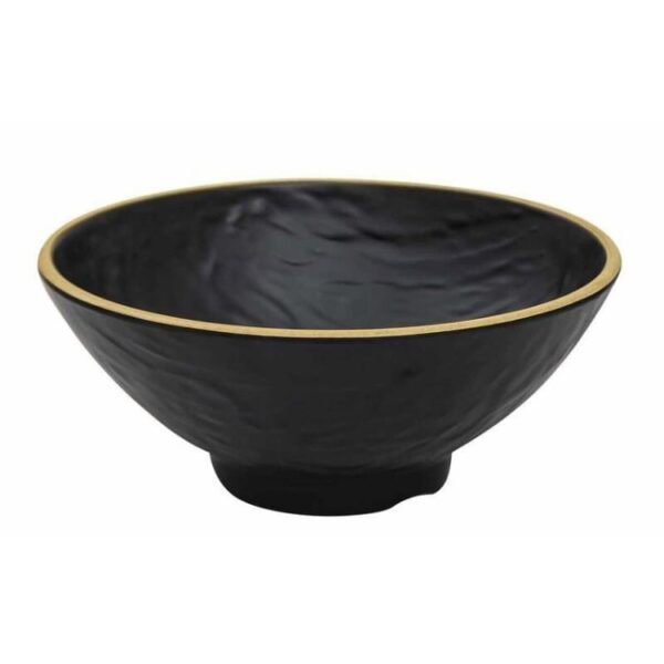 globy açık büfe yuvarlak sunum kase yellow 28x28x11,5 cm