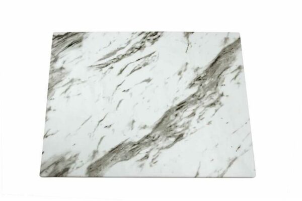 globy açık büfe melamin mermer desen servis sunum tabağı 32,5x17,5x0,8 cm