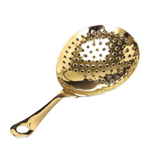 globy bar kokteyl süzgeci altın