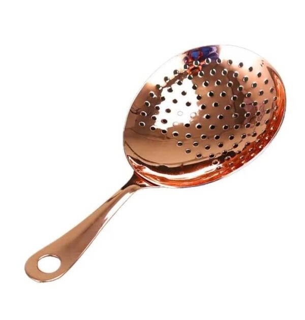 globy bar kokteyl süzgeci bakır