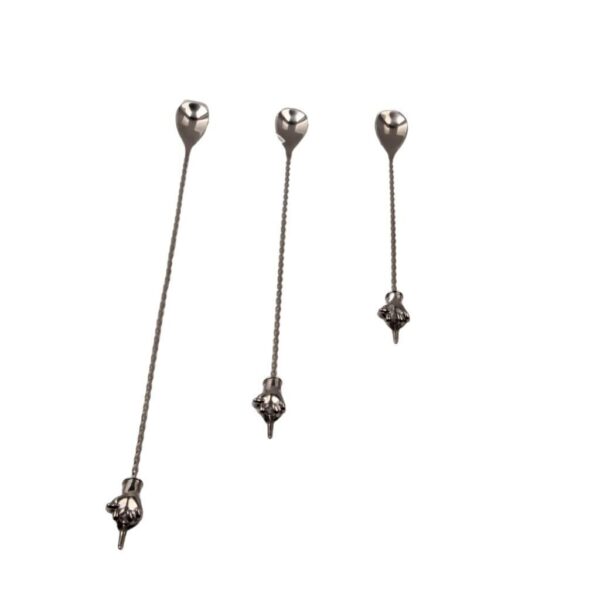 globy burgulu tek parmak bar kaşığı 40 cm