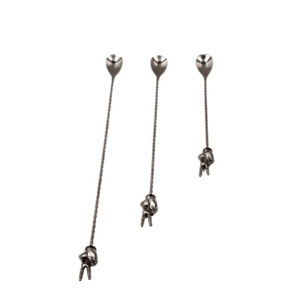 globy burgulu İki parmak bar kaşığı 50 cm