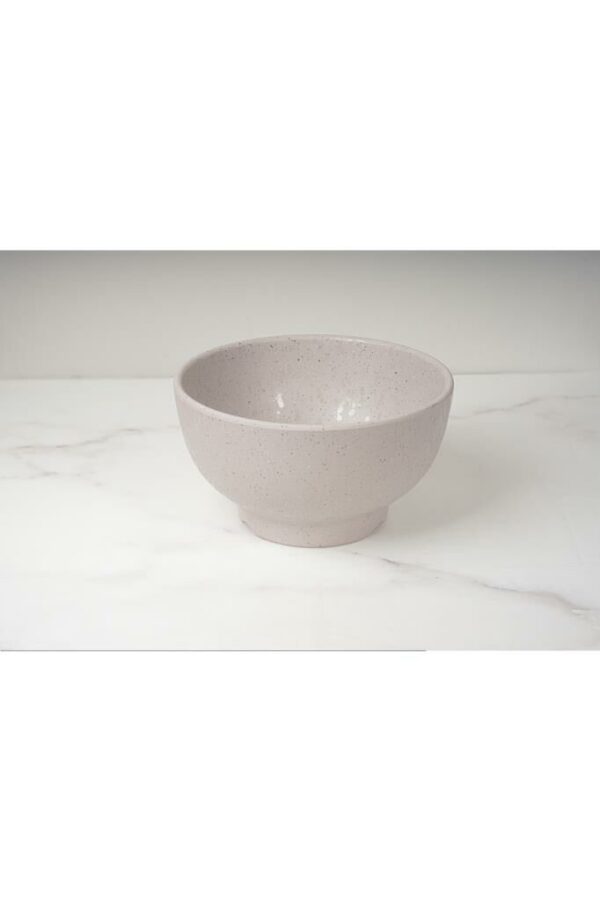 globy melamin granit görünümlü kase gri 20x20x11.3 cm