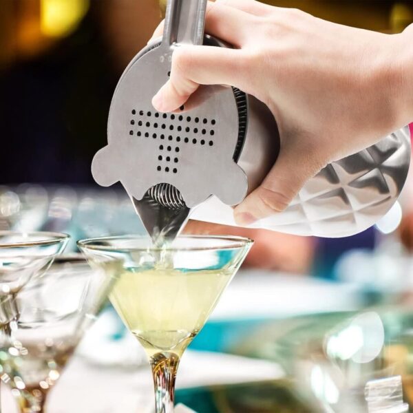 globy mixing glass gümüş 650 cc