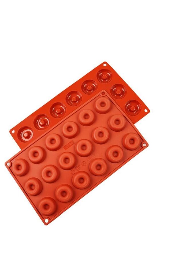 globy silikon savarin, kek kalıbı 18'li