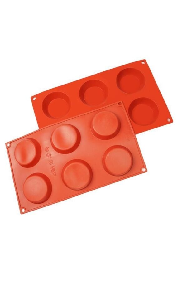 globy silikon tartolet kalıbı kek kalıbı 6'lı