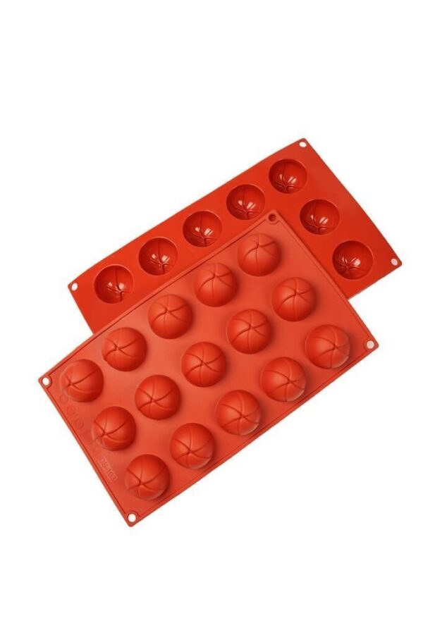 globy silikon top desenli Çikolata,kek kalıbı 15'li