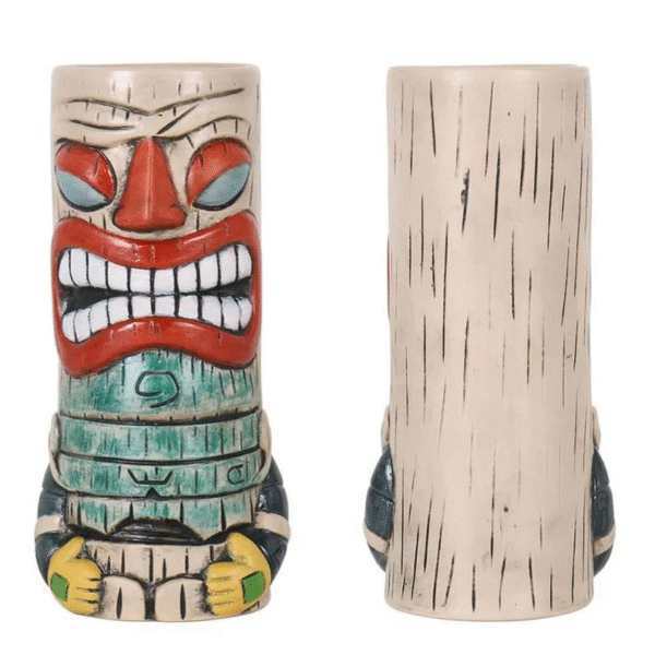 globy renkli tiki mug kupa