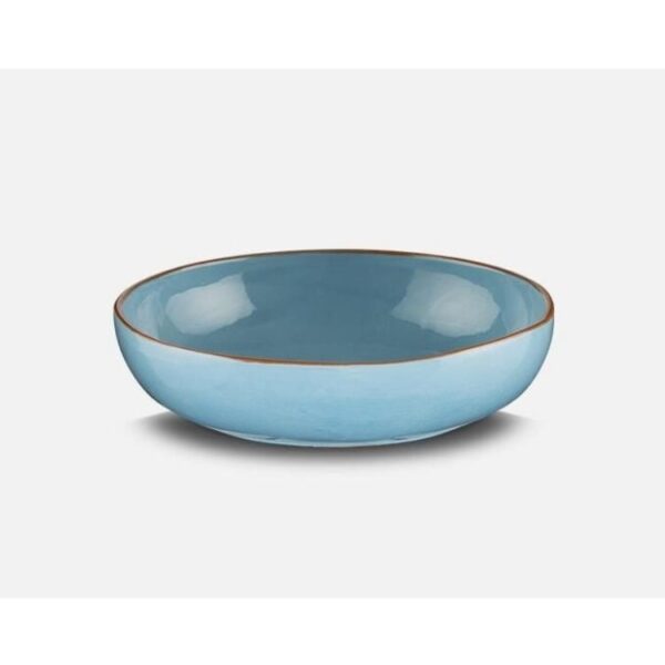 regas yuvarlak kase açık mavi 22 cm