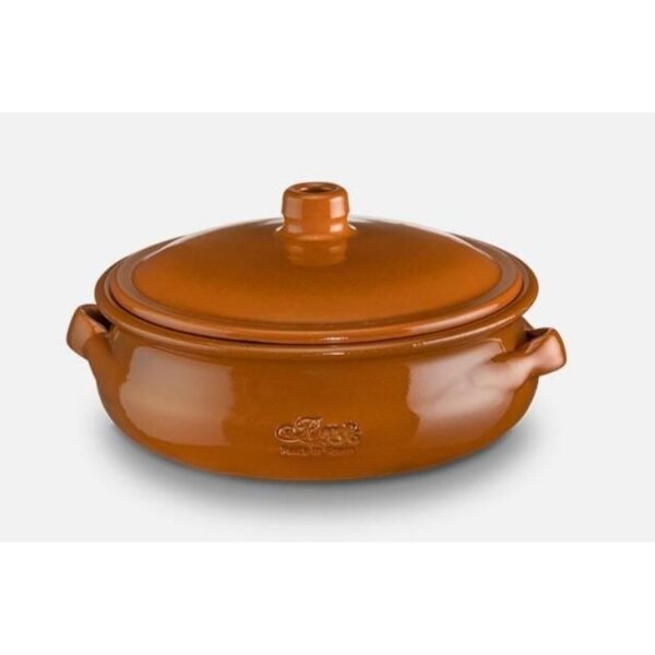 regas yuvarlak kapaklı güveç 20 cm