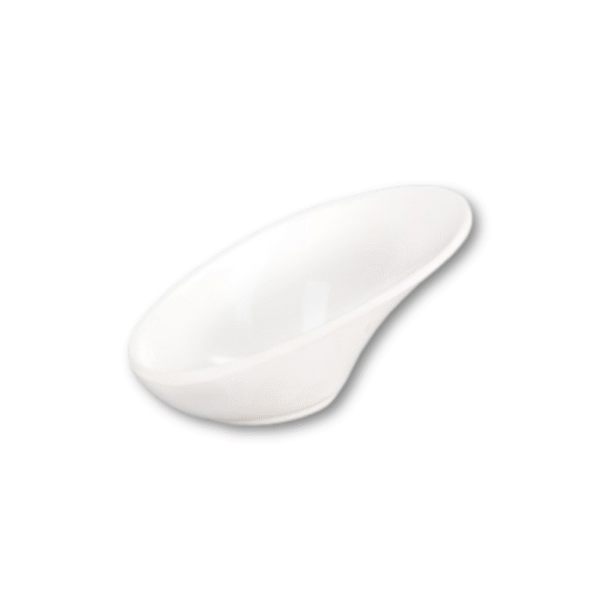 globy a. büfe oval Çukur tabak beyaz 11*6,3