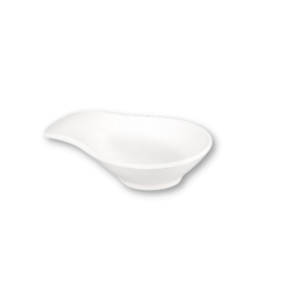 globy a. büfe oval Çukur tabak beyaz 11*8*3cm