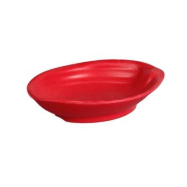 globy minimal yuvarlak kase kırmızı 7.3*3cm