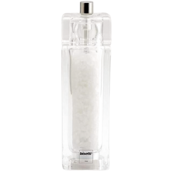 bisetti como akrilik tuz değirmeni Şeffaf 14,5 cm